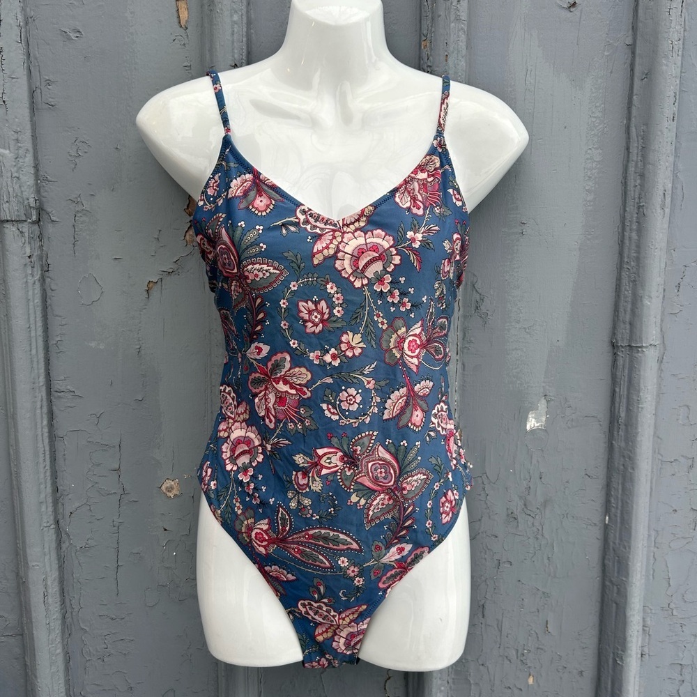 J Crew Liberty Print Ballet One Piece, size 8 - Picture 4 of 12
